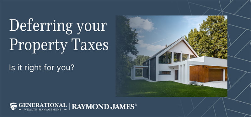 Deferring Your Property Taxes